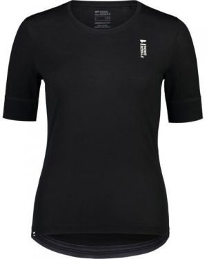 MONS ROYALE CADENCE TEE W Dámsky funkčný cyklo dres z vlny Merino, čierna, veľkosť L