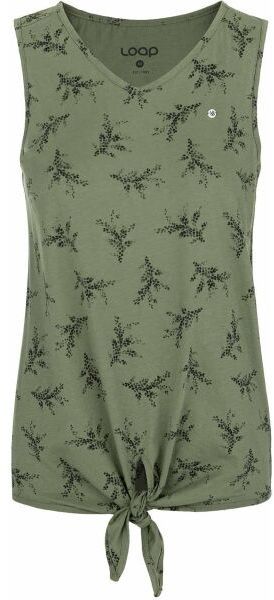 LOAP BAZA Dámske tielko, khaki, veľkosť