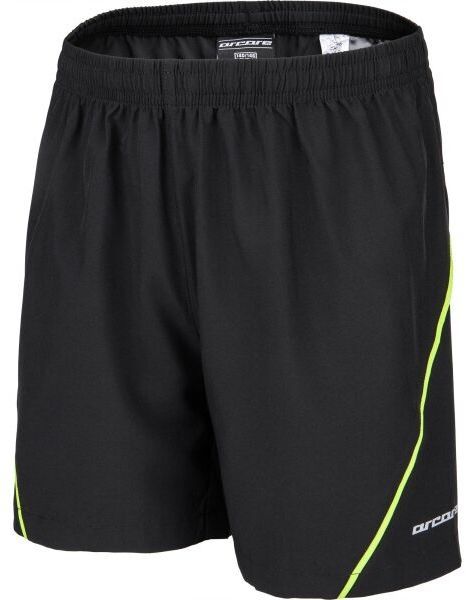 Arcore PEPITA Chlapčenské bežecké šortky, čierna, veľkosť 116-122