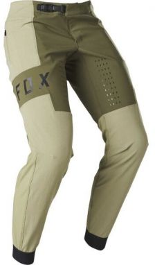 Fox DEFEND PRO Pánske nohavice na bicykel, svetlo zelená, veľkosť