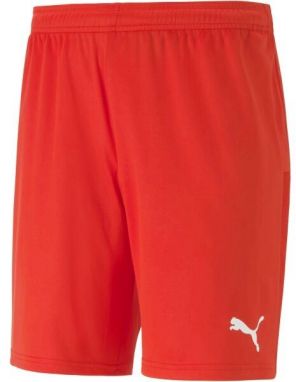 Puma TEAM GOAL 23 KNIT SHORTS Pánske šortky, červená, veľkosť