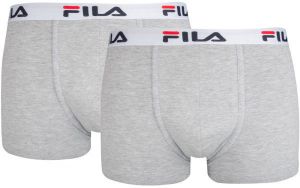 Fila MAN BOXERS 2 PACK Pánske boxerky, sivá, veľkosť