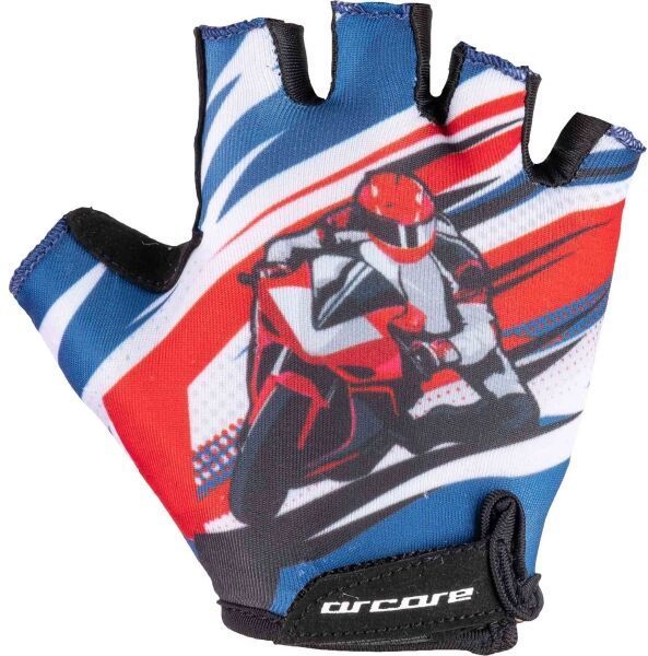 Arcore LUKE Chlapčenské cyklistické rukavice, čierna, veľkosť 6Y