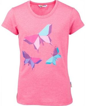 Lewro OANEZ Dievčenské tričko, ružová, veľkosť
