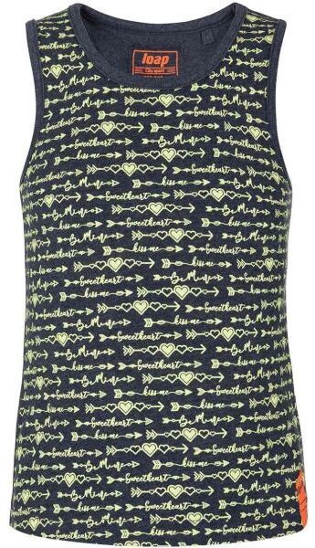 LOAP BESOLA Dievčenské tielko, modrá, veľkosť 158-164