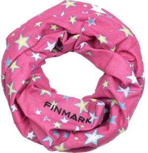 Finmark FS-233 Detská multifunkčná šatka, ružová, veľkosť UNI