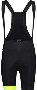 CMP BIKE BIB SHORTS Pánske cyklošortky, čierna, veľkosť