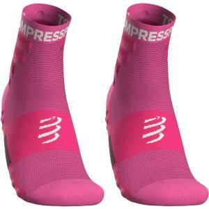 Compressport TRAINING SOCKS 2-PACK Športové ponožky, ružová, veľkosť