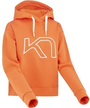 KARI TRAA VERO HOOD Dámska mikina, oranžová, veľkosť