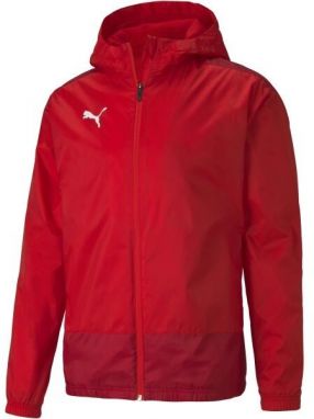 Puma TEAMGOAL 23 TRAINING RAIN JACKET Pánska športová bunda, červená, veľkosť