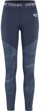 KARI TRAA VILDE TIGHTS Dámske legíny, tmavo modrá, veľkosť XL