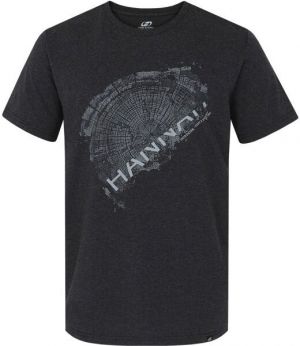 Hannah SEVERIN Pánske tričko, čierna, veľkosť