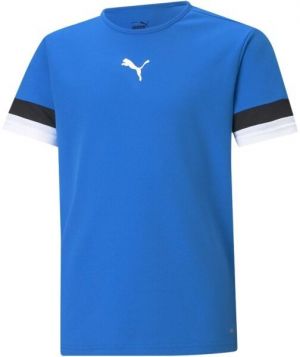 Puma TEAMRISE JERSEY JR Detské tričko, modrá, veľkosť