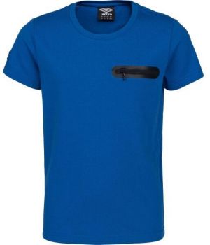 Umbro HARI Chlapčenské polo tričko s krátkym rukávom, tmavo modrá, veľkosť