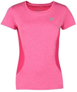 Lotto RUN FIT W TEE MEL Dámske športové tričko, ružová, veľkosť