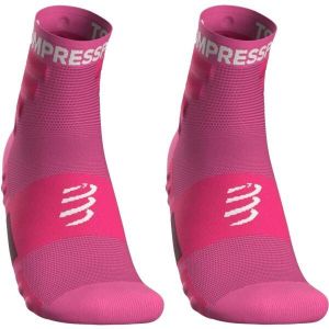 Compressport TRAINING SOCKS 2-PACK Športové ponožky, ružová, veľkosť