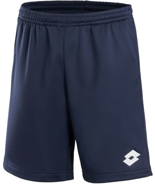 Lotto ELITE JR BERMUDA PL Juniorské futbalové šortky, tmavo modrá, veľkosť XXS