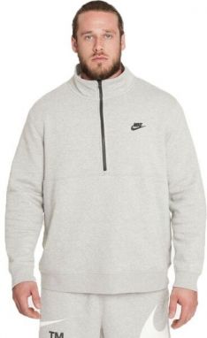 Nike M NSW CLUB BB HZ TOP Pánska mikina, sivá, veľkosť XXL
