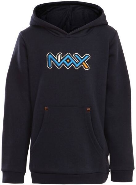 NAX LUISO Detská bavlnená mikina, tmavo modrá, veľkosť