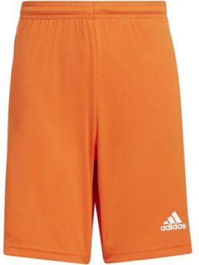adidas SQUAD 21 SHO Y Juniosrské futbalové šortky, oranžová, veľkosť