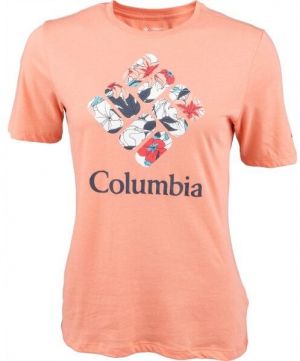 Columbia BLUEBIRD DAY RELAXED CREW NECK Dámske tričko, lososová, veľkosť