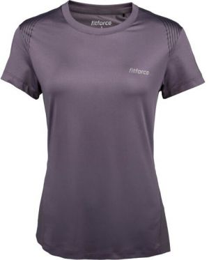 Fitforce KIELO Dámske fitness tričko, sivá, veľkosť M