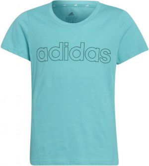 adidas LIN T Dievčenské tričko, zelená, veľkosť