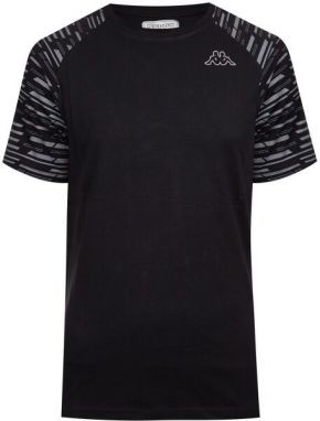 Kappa LOGO BELO Pánske tričko, čierna, veľkosť