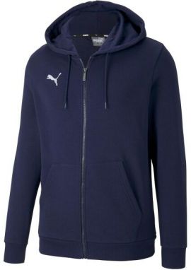 Puma TEAMGOAL 23 CASUALS HOODED JACKET Pánska športová mikina, tmavo modrá, veľkosť