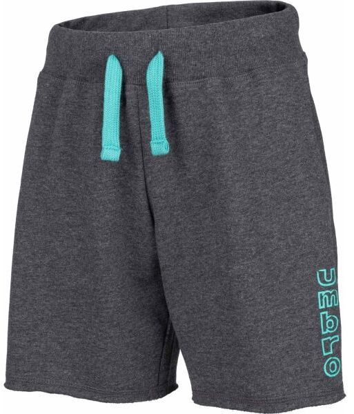 Umbro ARGEO Chlapčenské šortky, tmavo sivá, veľkosť 128-134