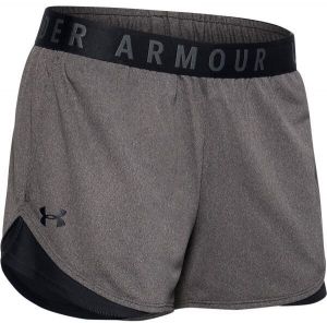 Under Armour PLAY UP SHORTS EMBOSS 3.0 Dámske šortky, sivá, veľkosť