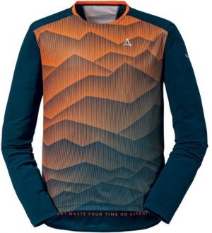 Schöffel LONGSLEEVE ALTITUDE Cyklistické tričko, tmavo modrá, veľkosť