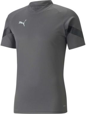 Puma teamFINAL Training Jersey Pánske športové tričko, sivá, veľkosť