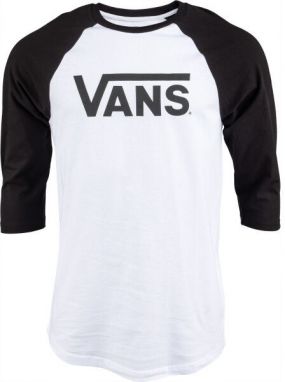 Vans MN VANS DROP V RAG-B Pánske tričko, biela, veľkosť