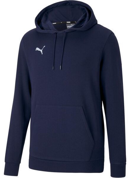 Puma TEAMGOAL 23 CAUSALS HOODY Pánska futbalová mikina, tmavo modrá, veľkosť
