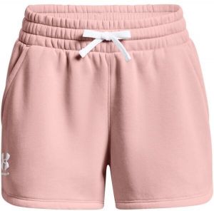 Under Armour RIVAL FLEECE SHORT Dámske kraťasy, ružová, veľkosť