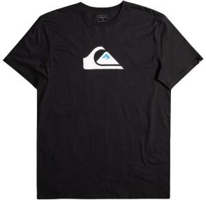 Quiksilver COMP LOGO SS Pánske tričko, čierna, veľkosť