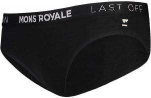 MONS ROYALE FOLO BRIEF W Dámske Merino nohavice, čierna, veľkosť S