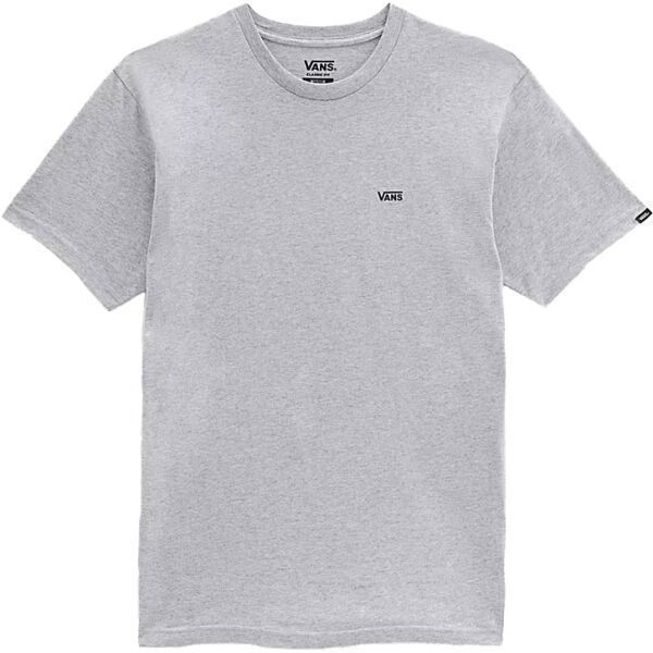 Vans MN LEFT CHEST LOGO TEE ATHLETIC Pánske tričko, sivá, veľkosť