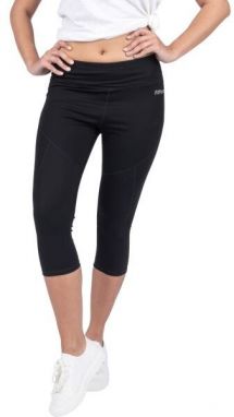 Fitforce TAINA Dámske 3/4 fitness legíny, čierna, veľkosť M