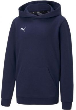 Puma TEAMGOAL 23 CASUALS HOODY JR Detská futbalová mikina, tmavo modrá, veľkosť