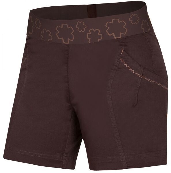 OCÚN PANTERA W Dámske lezecké šortky, hnedá, veľkosť