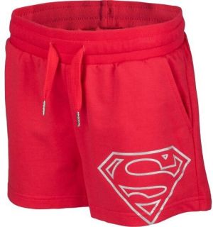 Warner Bros URIAN Dievčenské úpletové šortky, červená, veľkosť