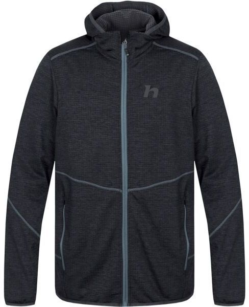 Hannah DAMAR HOODY Pánska mikina, tmavo sivá, veľkosť