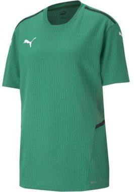 Puma TEAMCUP JERSEY Pánske futbalové tričko, zelená, veľkosť