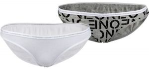 Calvin Klein BIKINI 2PK Dámske nohavičky, biela, veľkosť