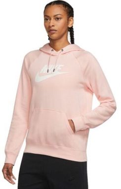 Nike WOMENS FLEECE PULLOVER HOODIE Dámska mikina, ružová, veľkosť