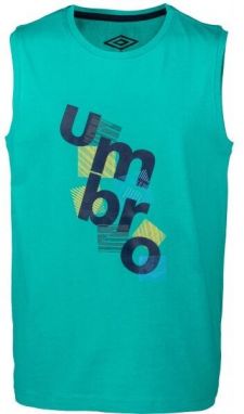 Umbro YORK Chlapčenské tielko, zelená, veľkosť 116-122