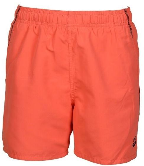 Arena BEACH BOXER SOLID Chlapčenské šortky, lososová, veľkosť 6-7Y