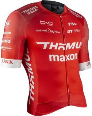 Northwave PRO THOMUS Pánsky dres na bicykel, červená, veľkosť